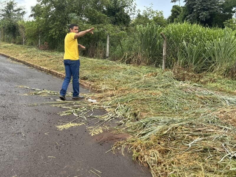 Imagem de compartilhamento para o artigo Prefeitura de Costa Rica intensifica roçada e convoca moradores para mutirão de limpeza da MS Todo dia
